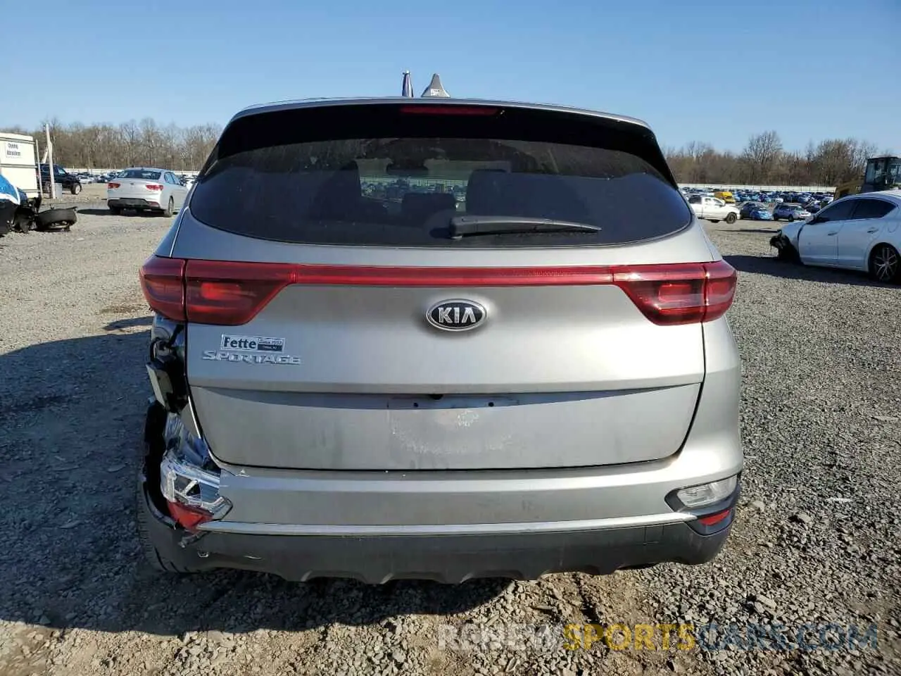 6 fotografías del automóvil dañado KNDPMCAC5L7753158 KIA SPORTAGE 2020