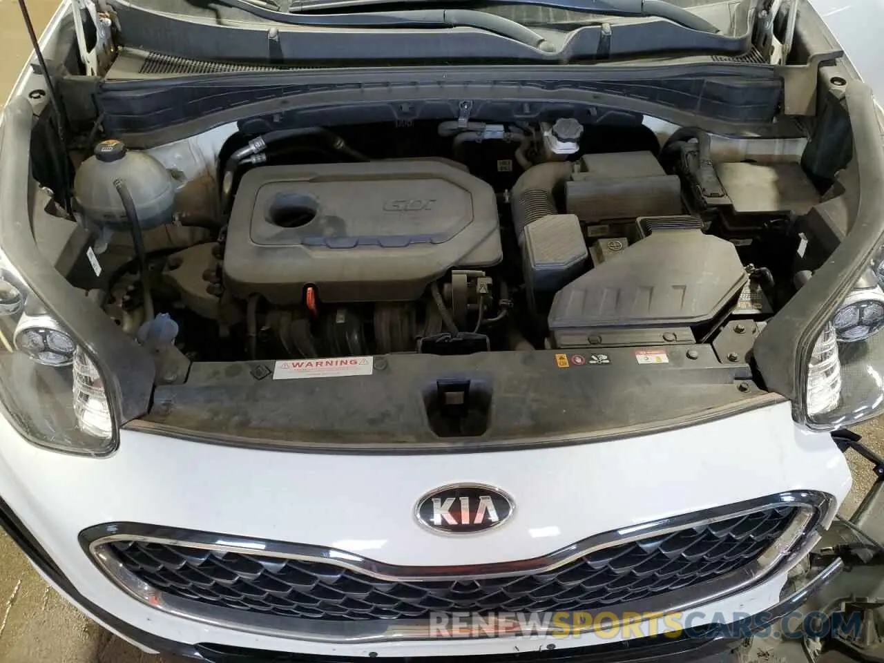 12 fotografías del automóvil dañado KNDPMCAC6L7640626 KIA SPORTAGE 2020