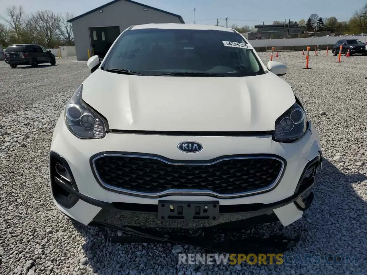 5 fotografías del automóvil dañado KNDPMCAC6L7672217 KIA SPORTAGE 2020
