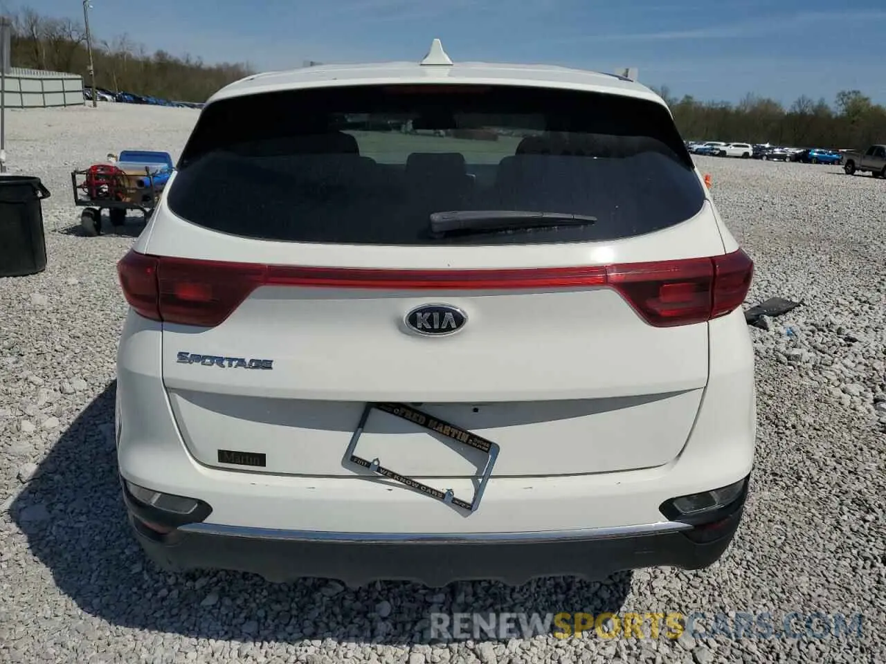 6 fotografías del automóvil dañado KNDPMCAC6L7672217 KIA SPORTAGE 2020