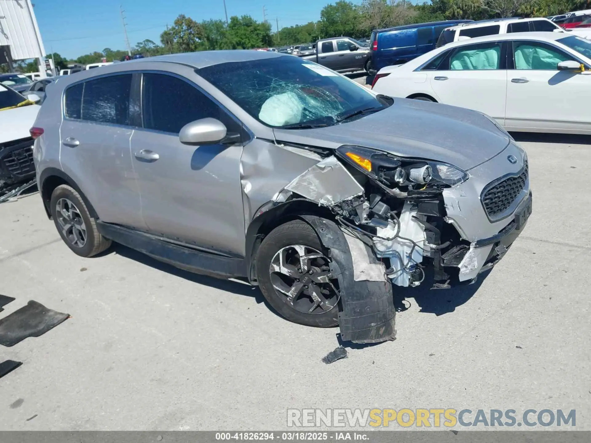 1 fotografías del automóvil dañado KNDPMCAC6L7742024 KIA SPORTAGE 2020