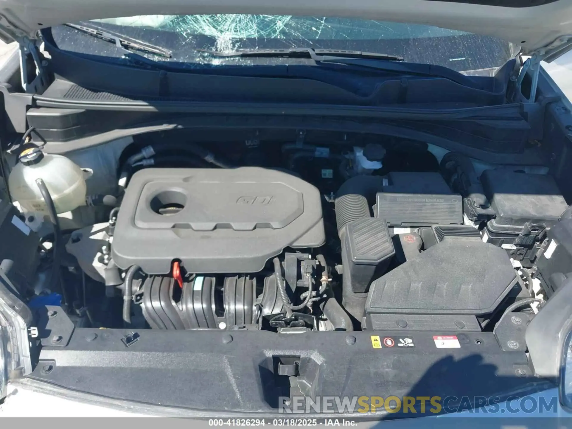 10 fotografías del automóvil dañado KNDPMCAC6L7742024 KIA SPORTAGE 2020