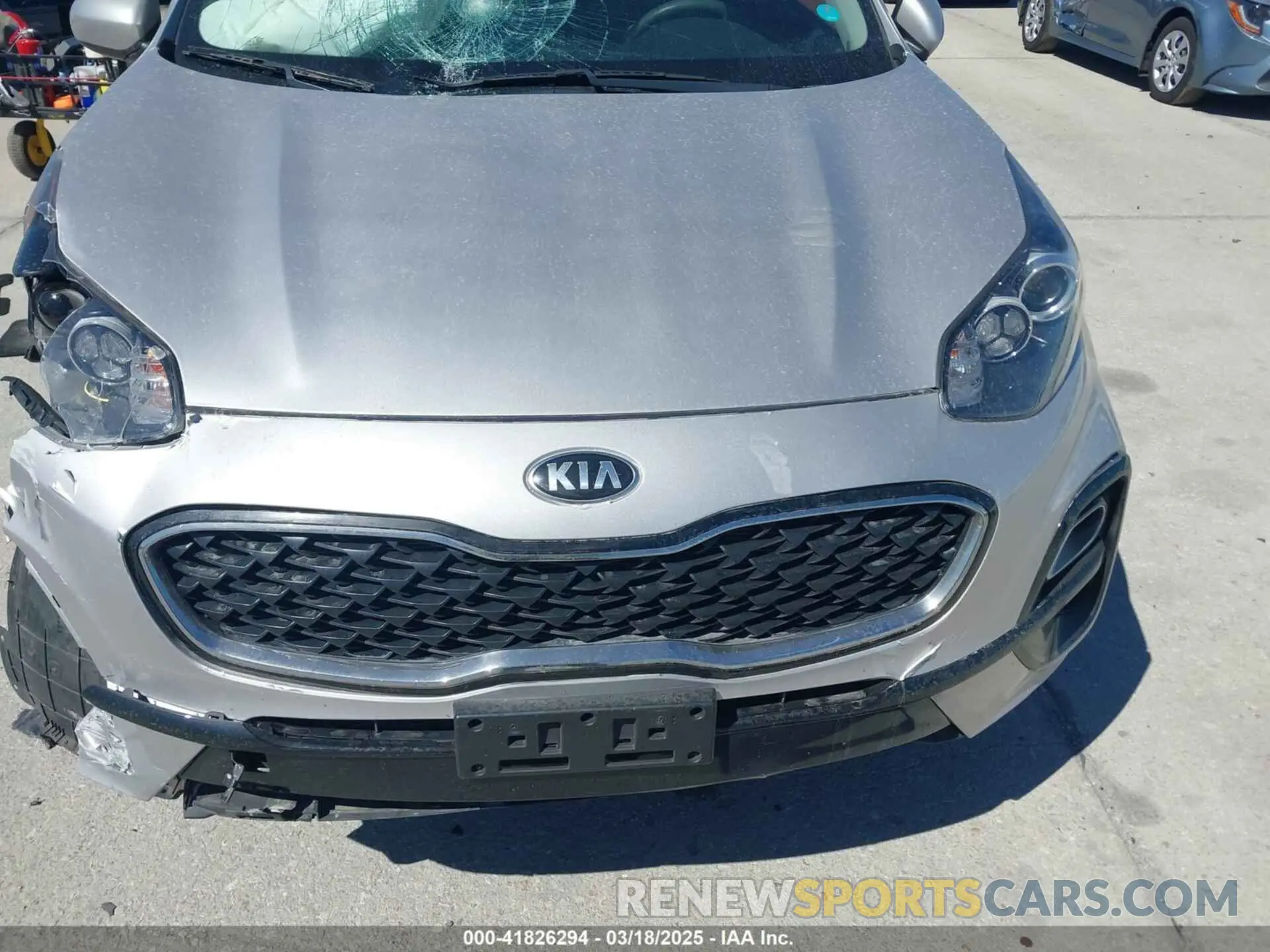 11 fotografías del automóvil dañado KNDPMCAC6L7742024 KIA SPORTAGE 2020