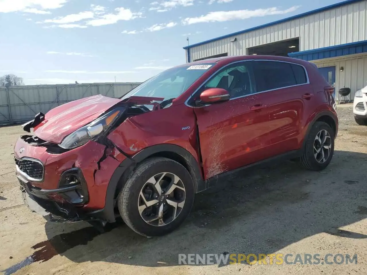1 fotografías del automóvil dañado KNDPMCAC6L7750849 KIA SPORTAGE 2020