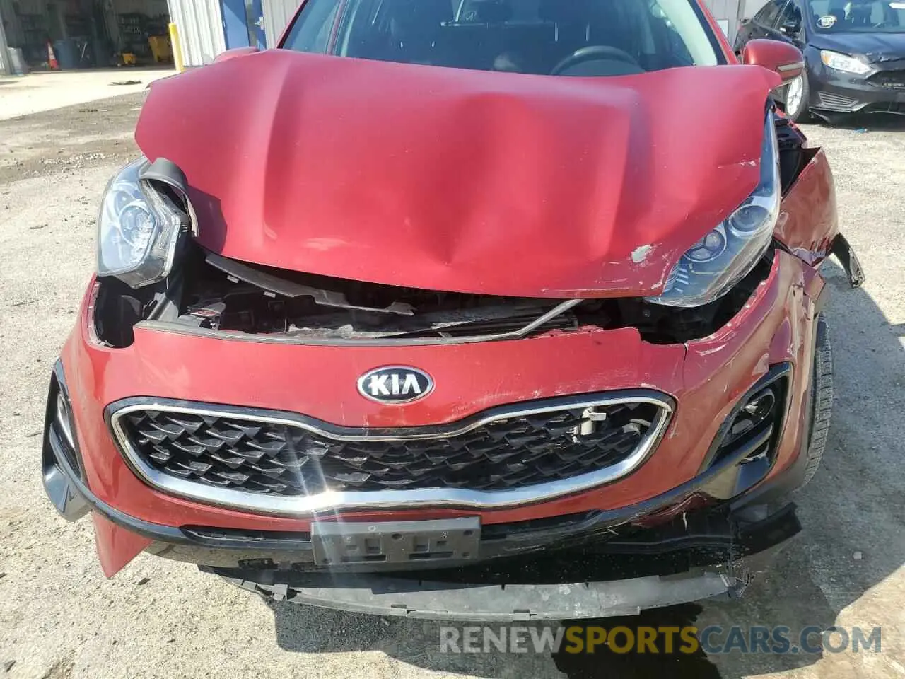 12 fotografías del automóvil dañado KNDPMCAC6L7750849 KIA SPORTAGE 2020