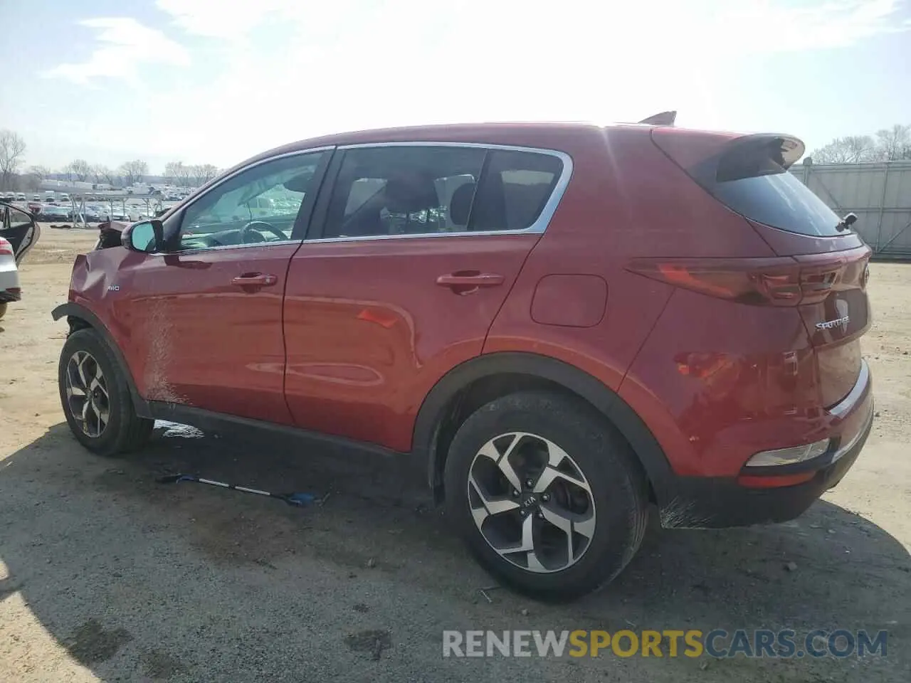 2 fotografías del automóvil dañado KNDPMCAC6L7750849 KIA SPORTAGE 2020