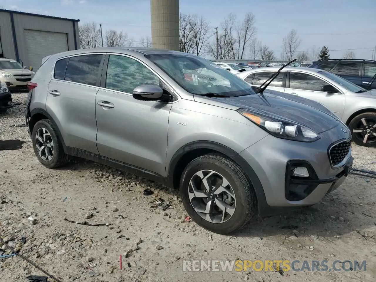 4 fotografías del automóvil dañado KNDPMCAC6L7758689 KIA SPORTAGE 2020
