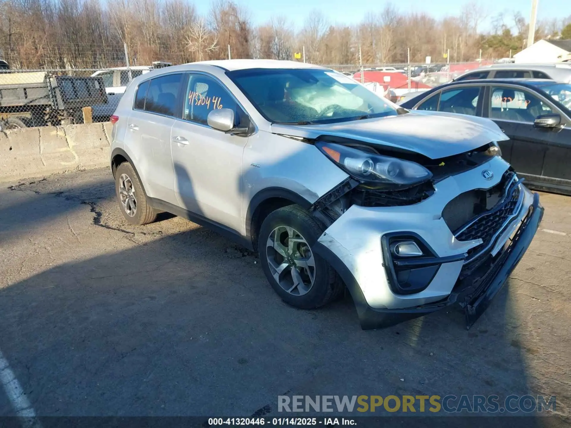 1 fotografías del automóvil dañado KNDPMCAC6L7789201 KIA SPORTAGE 2020
