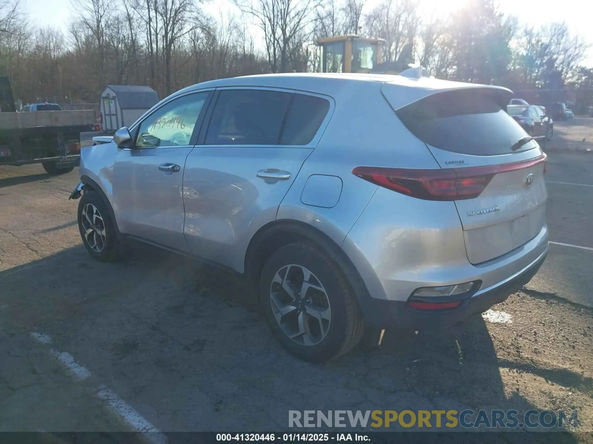 3 fotografías del automóvil dañado KNDPMCAC6L7789201 KIA SPORTAGE 2020
