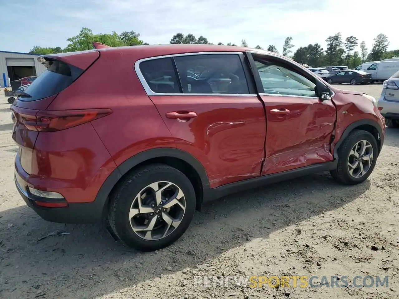 3 fotografías del automóvil dañado KNDPMCAC7L7629425 KIA SPORTAGE 2020
