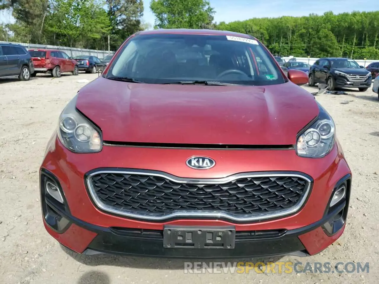 5 fotografías del automóvil dañado KNDPMCAC7L7629425 KIA SPORTAGE 2020