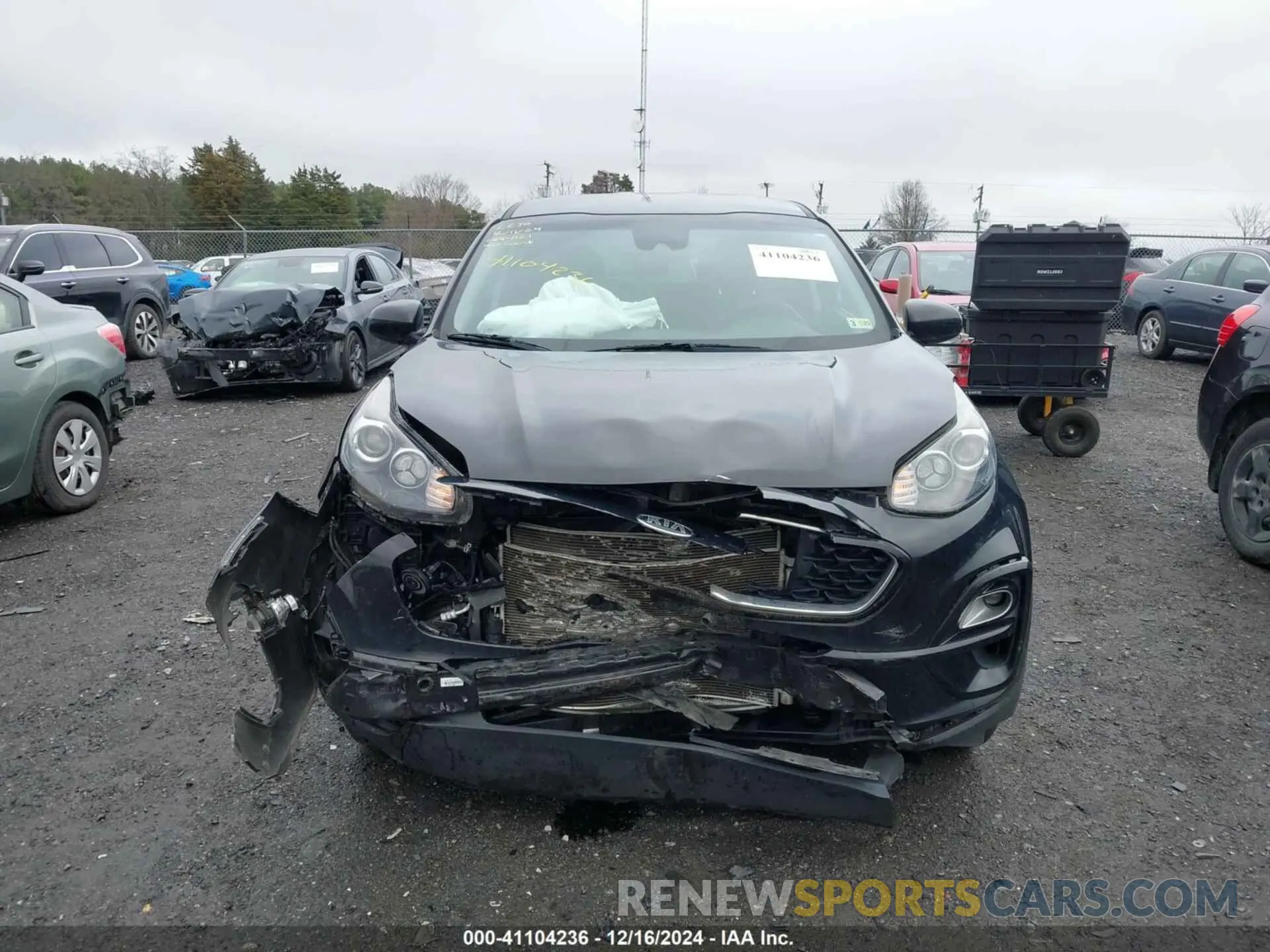 12 fotografías del automóvil dañado KNDPMCAC7L7641350 KIA SPORTAGE 2020