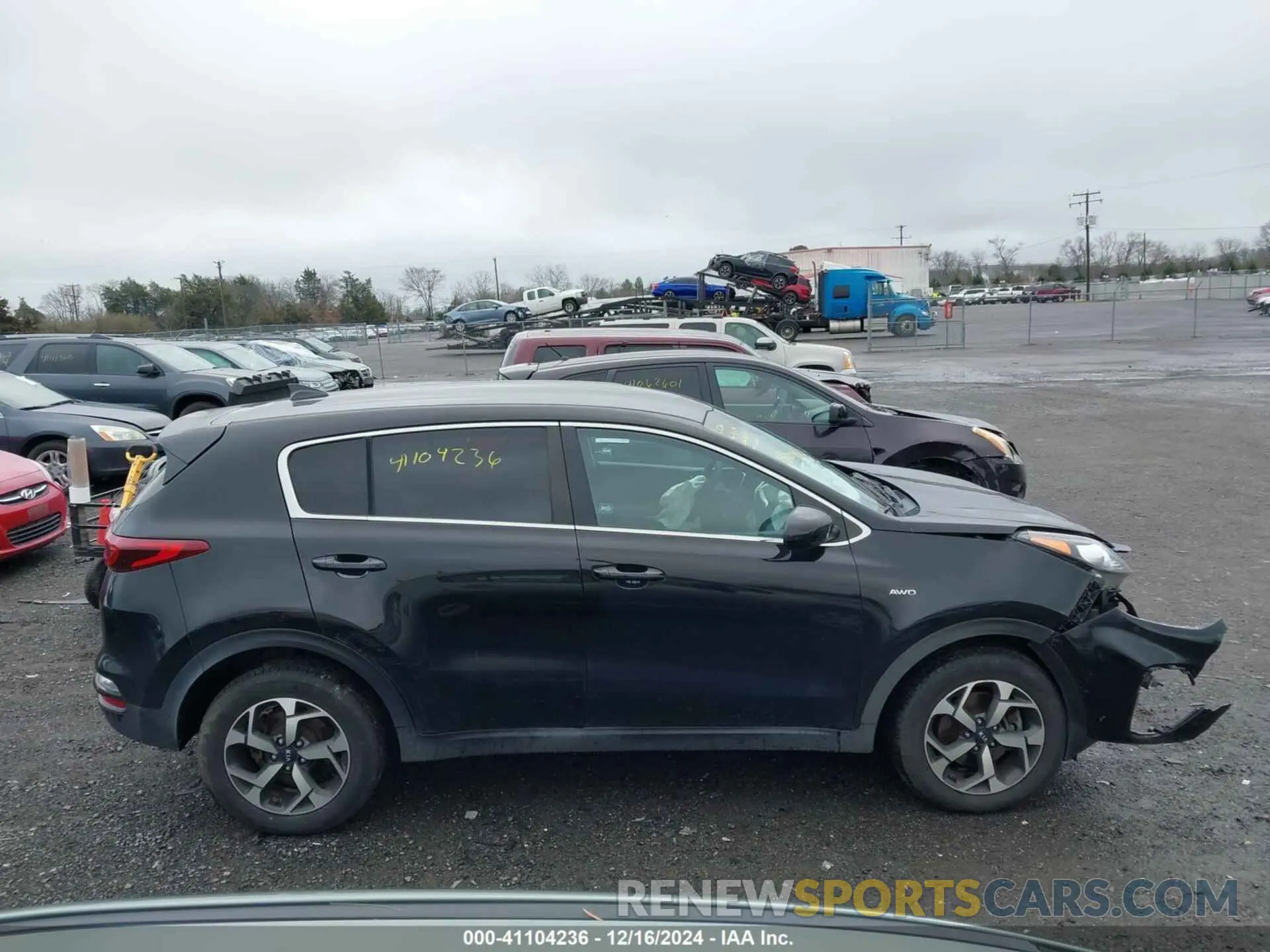 13 fotografías del automóvil dañado KNDPMCAC7L7641350 KIA SPORTAGE 2020