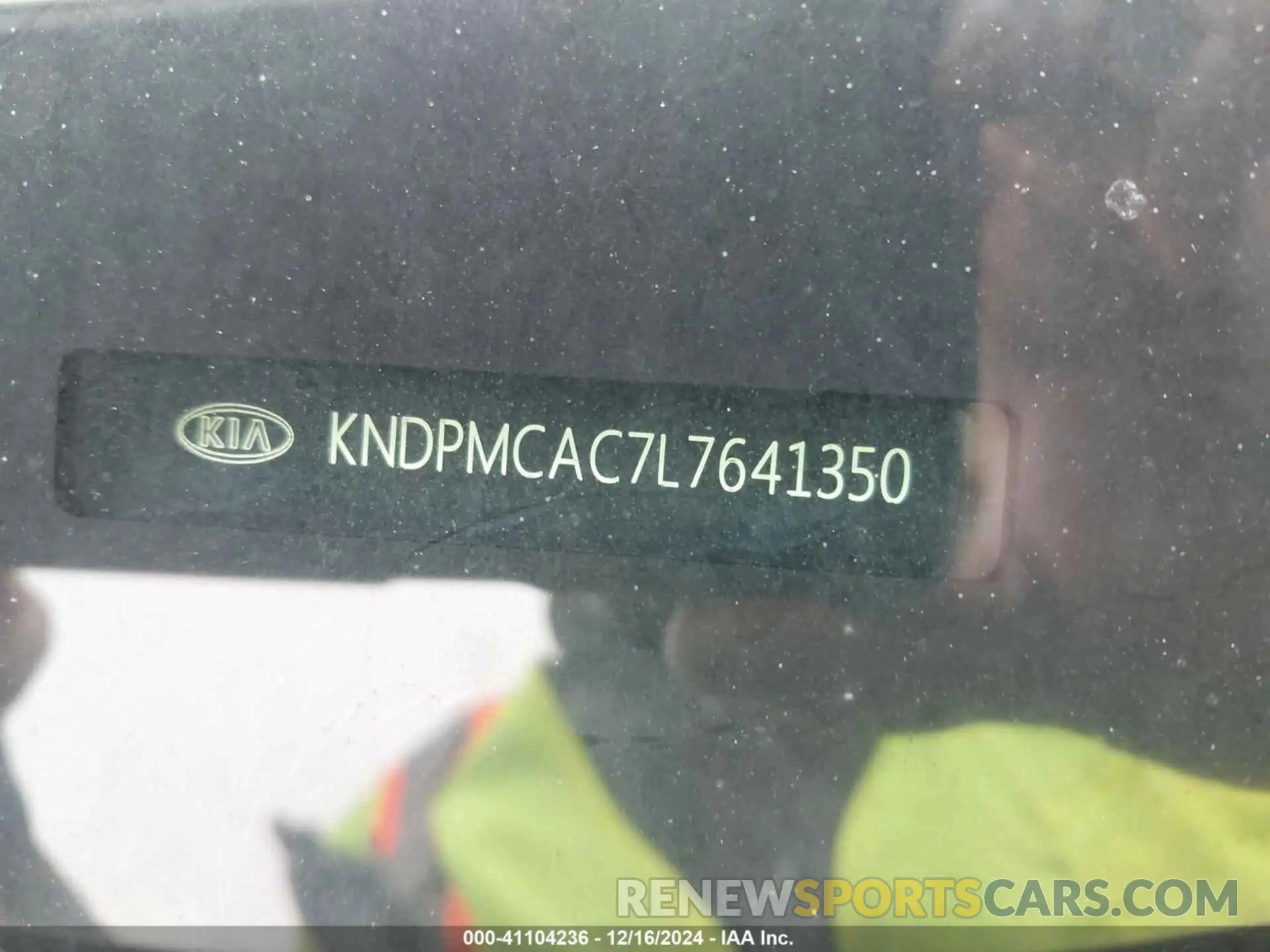 9 fotografías del automóvil dañado KNDPMCAC7L7641350 KIA SPORTAGE 2020