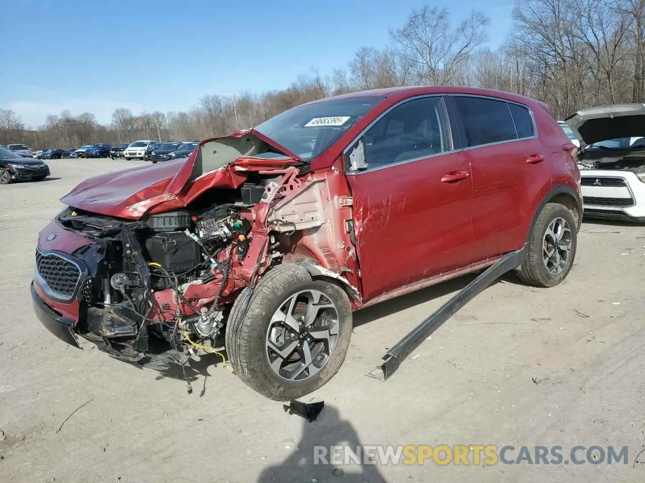 1 fotografías del automóvil dañado KNDPMCAC7L7734319 KIA SPORTAGE 2020