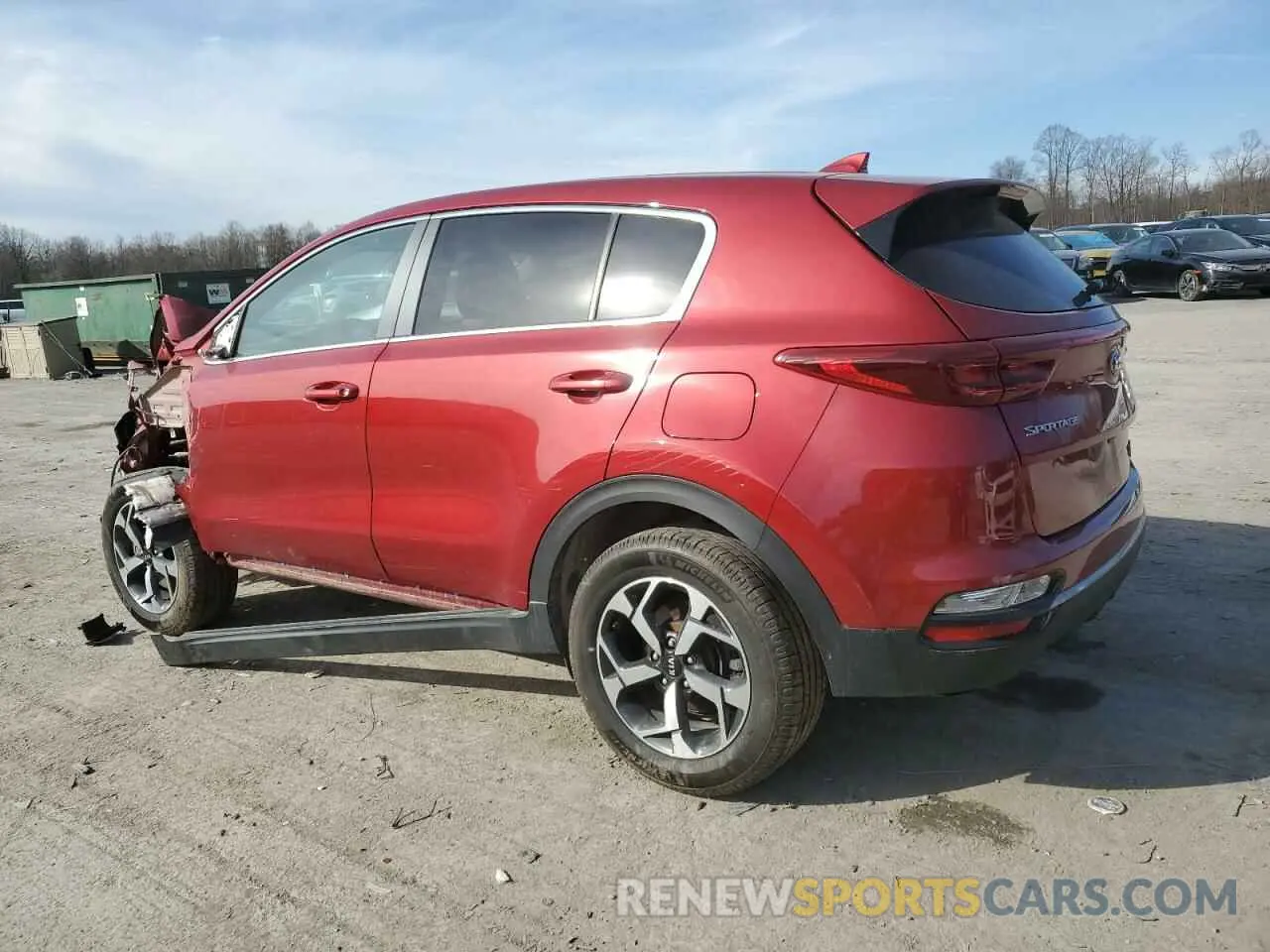 2 fotografías del automóvil dañado KNDPMCAC7L7734319 KIA SPORTAGE 2020