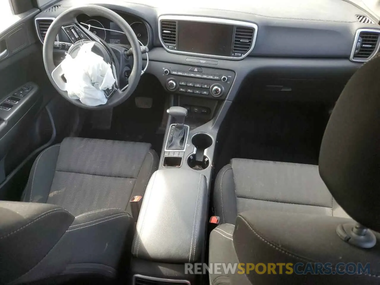 8 fotografías del automóvil dañado KNDPMCAC7L7734319 KIA SPORTAGE 2020