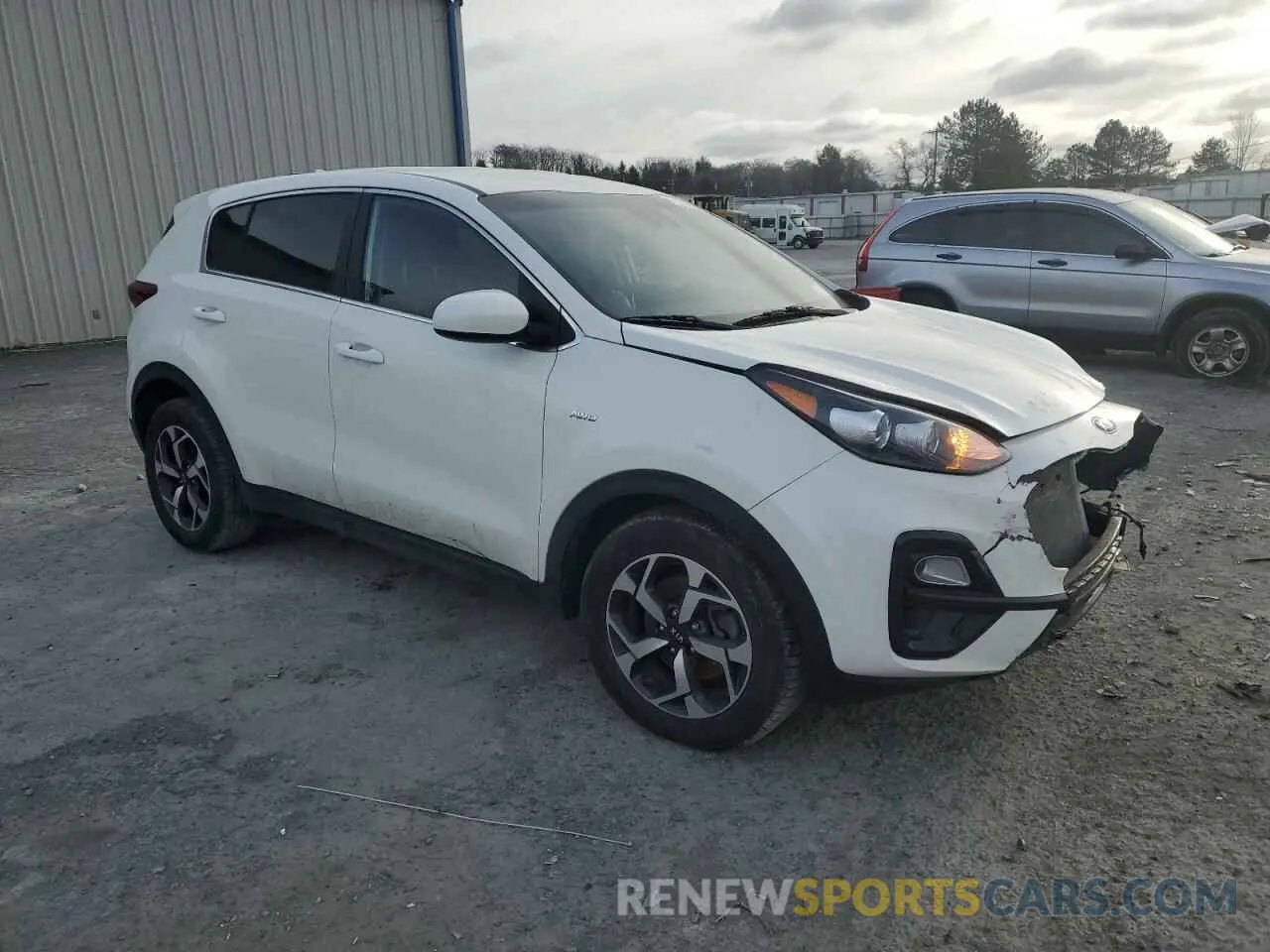 4 fotografías del automóvil dañado KNDPMCAC7L7789613 KIA SPORTAGE 2020