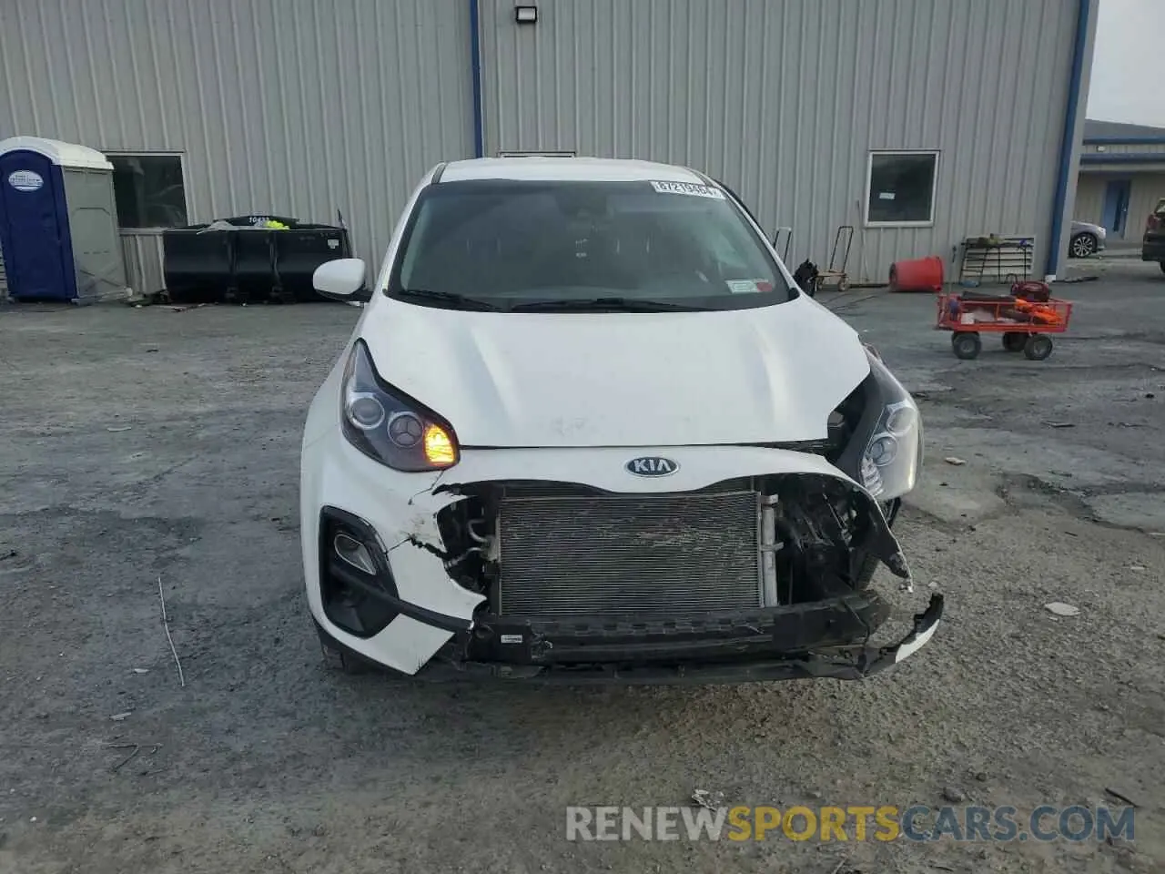 5 fotografías del automóvil dañado KNDPMCAC7L7789613 KIA SPORTAGE 2020