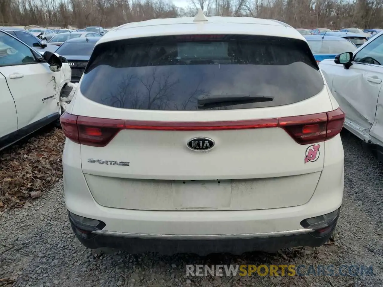 6 fotografías del automóvil dañado KNDPMCAC7L7789613 KIA SPORTAGE 2020