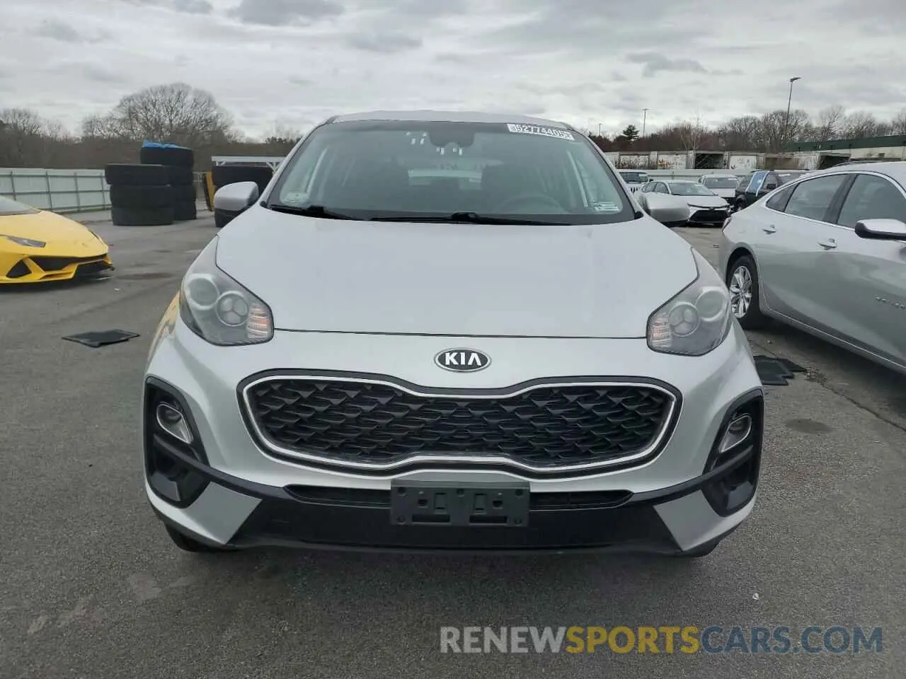 5 fotografías del automóvil dañado KNDPMCAC7L7834128 KIA SPORTAGE 2020