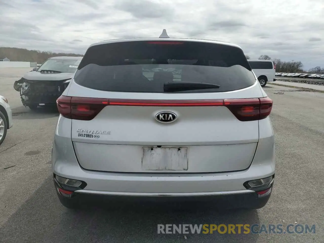 6 fotografías del automóvil dañado KNDPMCAC7L7834128 KIA SPORTAGE 2020