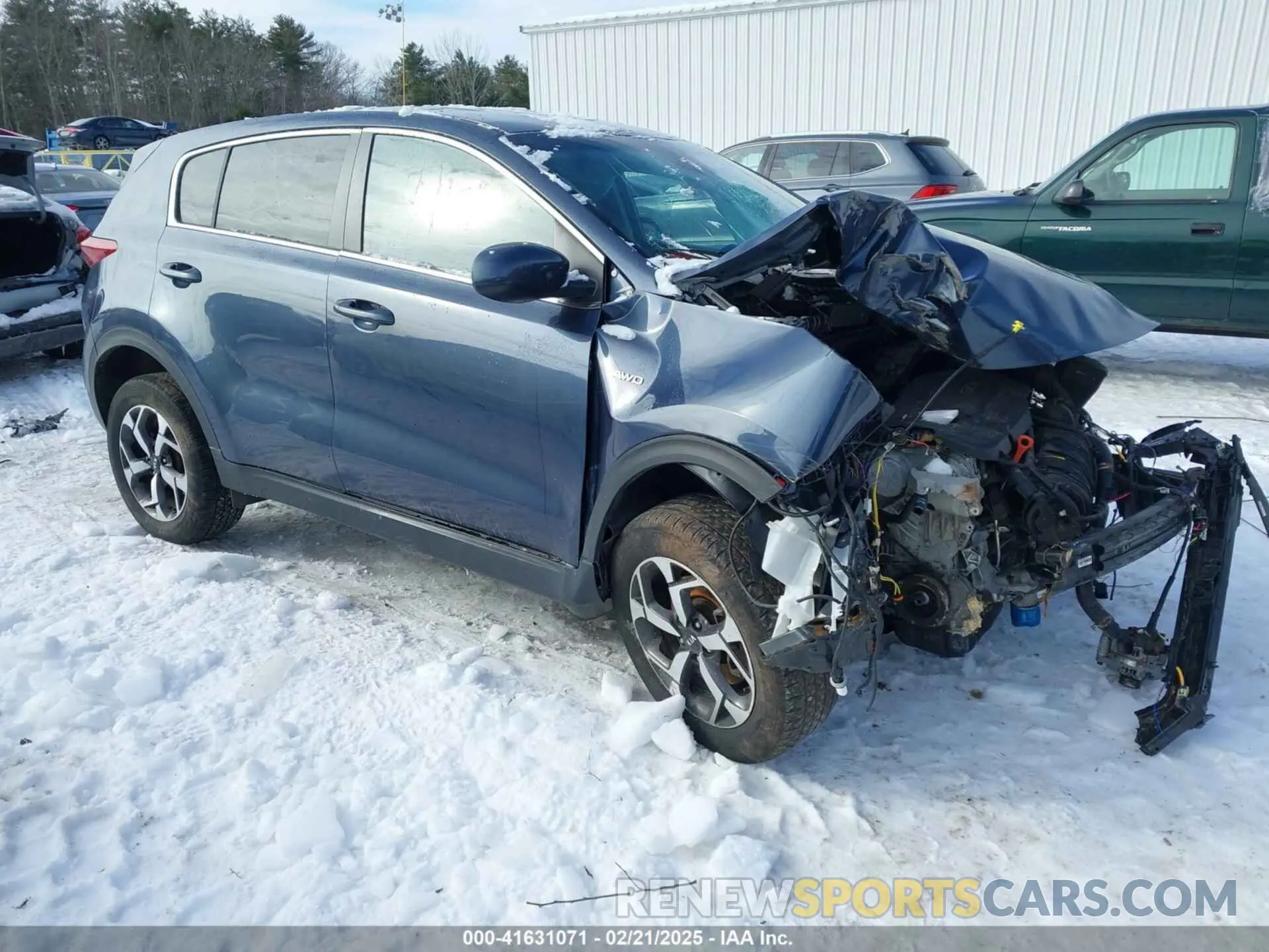 1 fotografías del automóvil dañado KNDPMCAC7L7835859 KIA SPORTAGE 2020