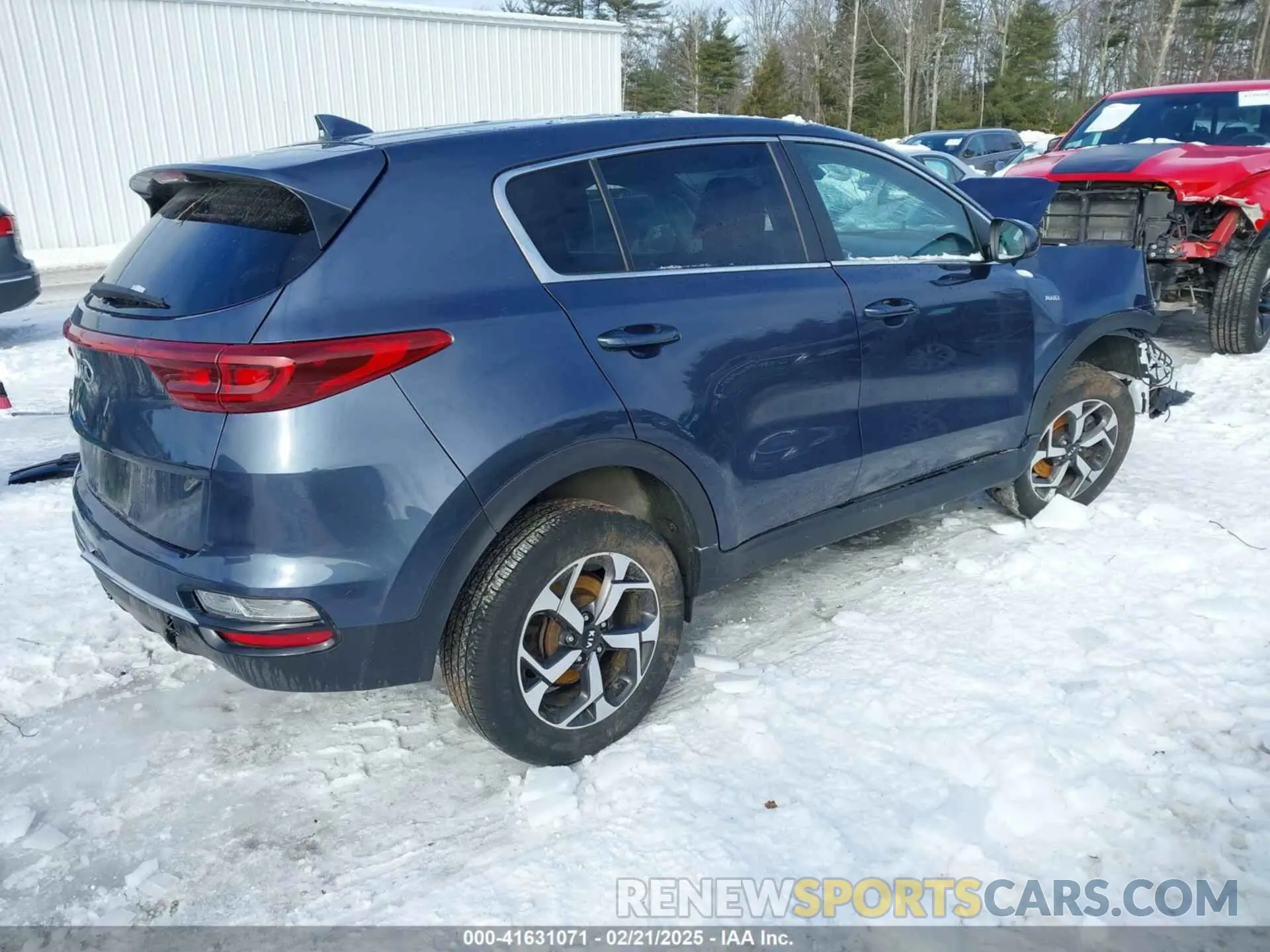 4 fotografías del automóvil dañado KNDPMCAC7L7835859 KIA SPORTAGE 2020