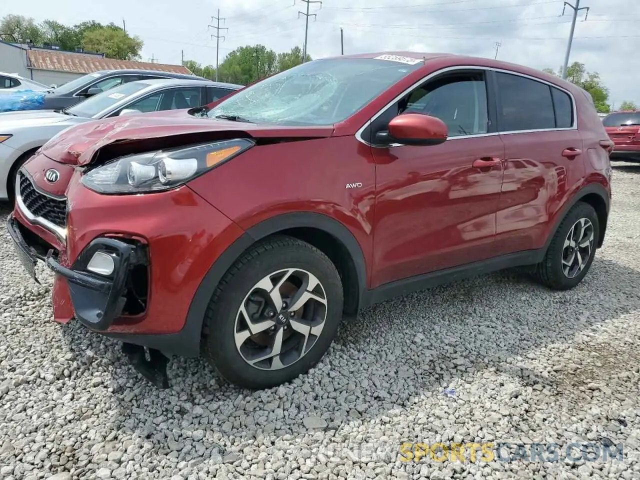 1 fotografías del automóvil dañado KNDPMCAC7L7837384 KIA SPORTAGE 2020