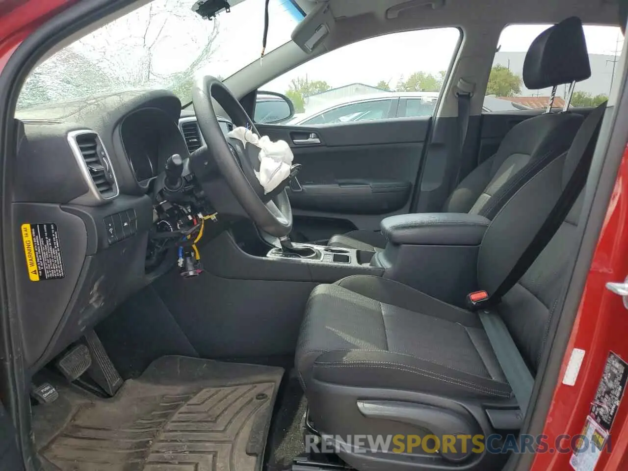 7 fotografías del automóvil dañado KNDPMCAC7L7837384 KIA SPORTAGE 2020