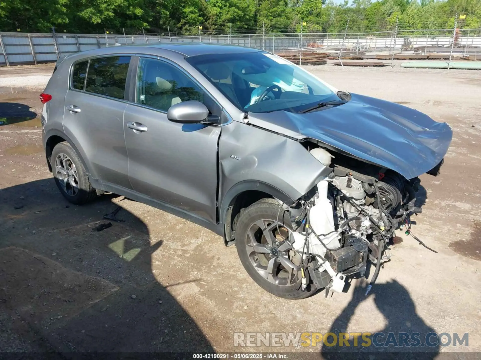 1 fotografías del automóvil dañado KNDPMCAC8L7628865 KIA SPORTAGE 2020