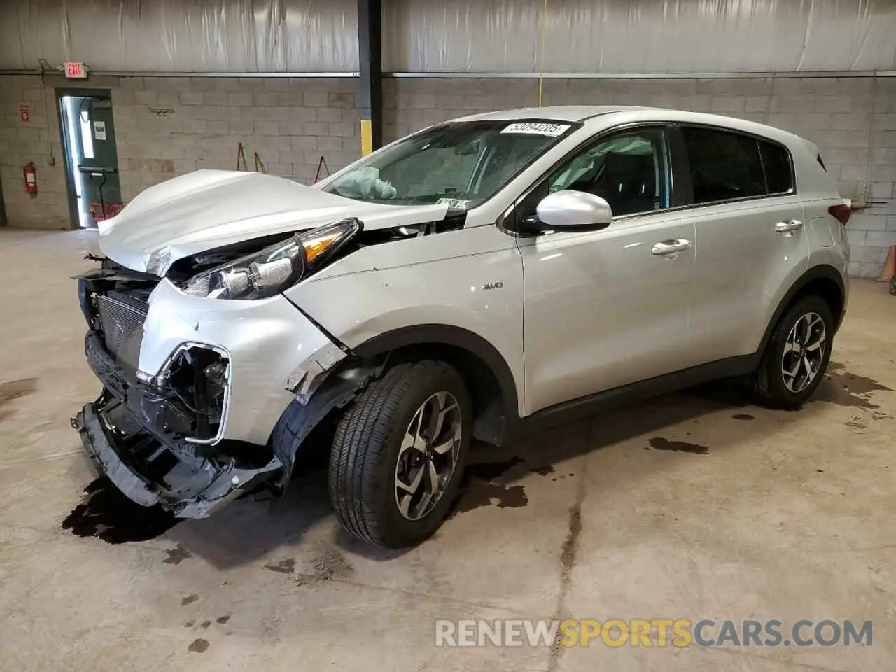 1 fotografías del automóvil dañado KNDPMCAC8L7661090 KIA SPORTAGE 2020