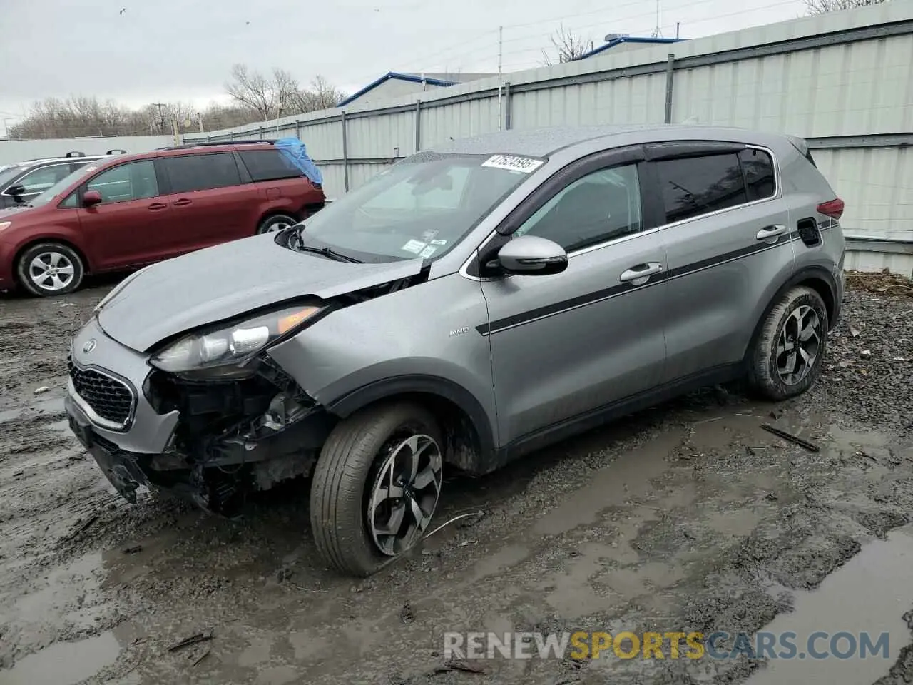 1 fotografías del automóvil dañado KNDPMCAC8L7663244 KIA SPORTAGE 2020