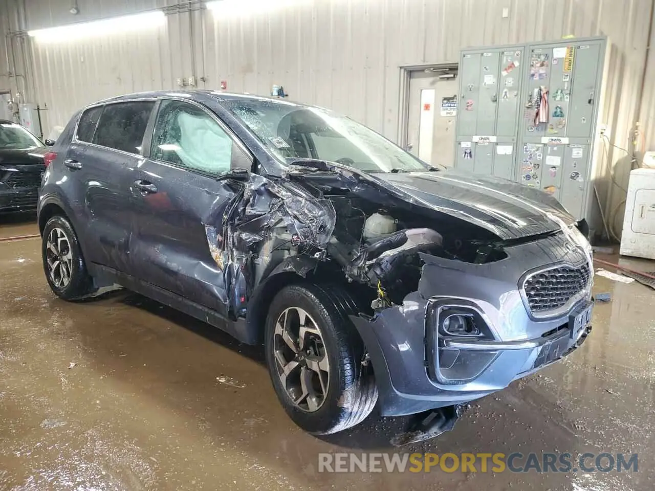 4 fotografías del automóvil dañado KNDPMCAC8L7709154 KIA SPORTAGE 2020