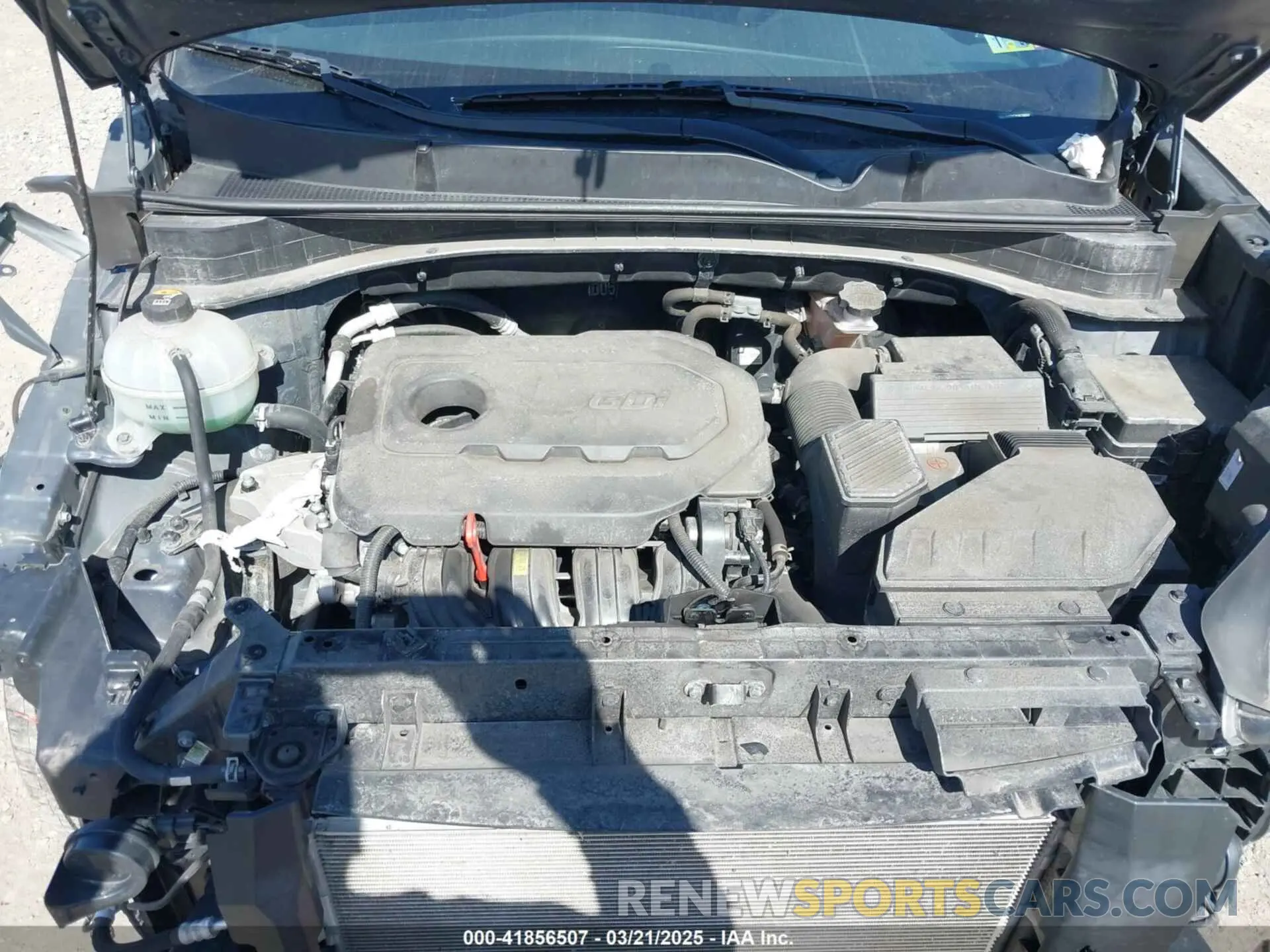 10 fotografías del automóvil dañado KNDPMCAC8L7765627 KIA SPORTAGE 2020