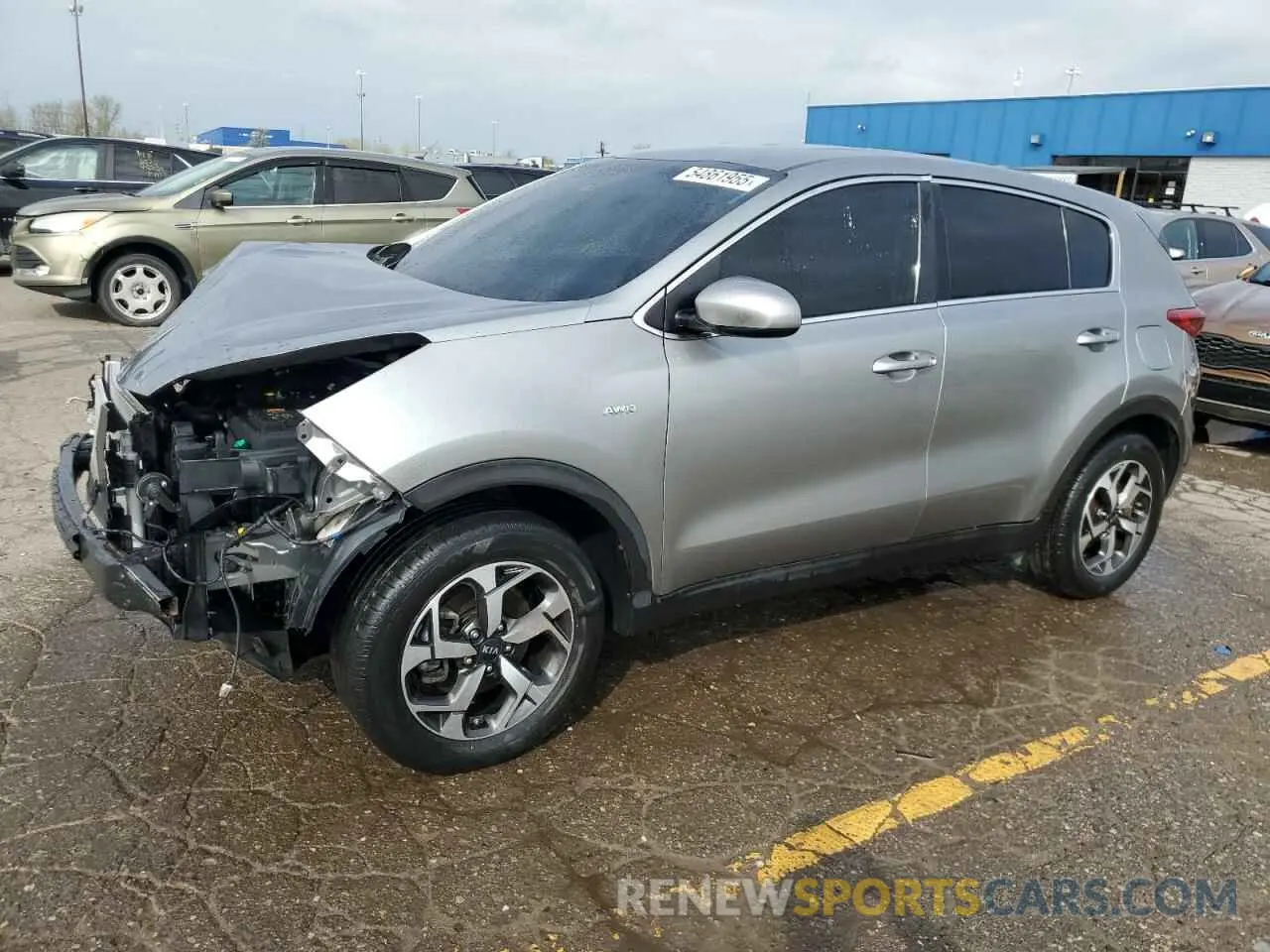 1 fotografías del automóvil dañado KNDPMCAC8L7797493 KIA SPORTAGE 2020