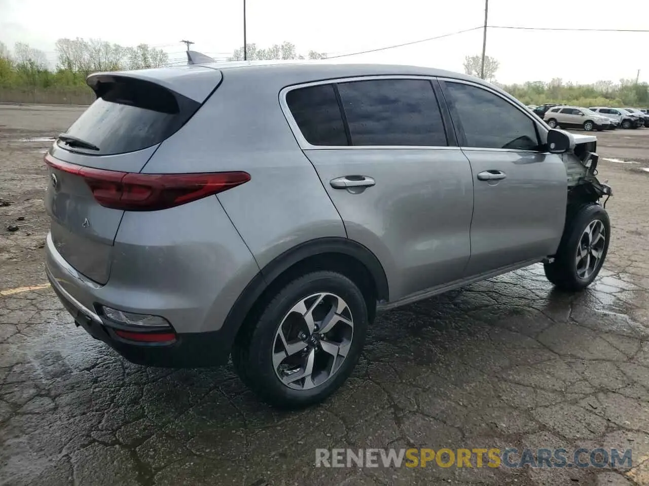 3 fotografías del automóvil dañado KNDPMCAC8L7797493 KIA SPORTAGE 2020