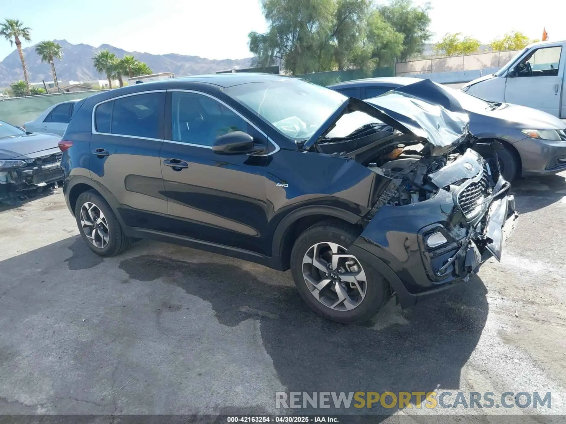 1 fotografías del automóvil dañado KNDPMCAC9L7747542 KIA SPORTAGE 2020