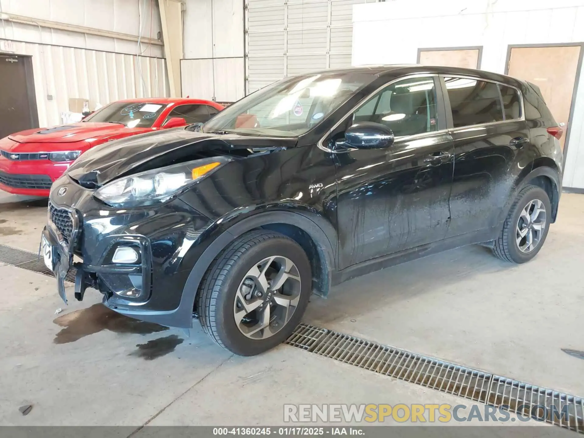 2 fotografías del automóvil dañado KNDPMCAC9L7804516 KIA SPORTAGE 2020