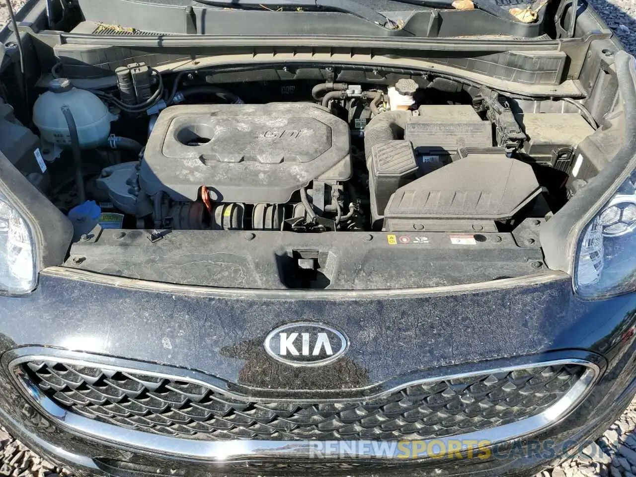 11 fotografías del automóvil dañado KNDPMCACXL7704523 KIA SPORTAGE 2020