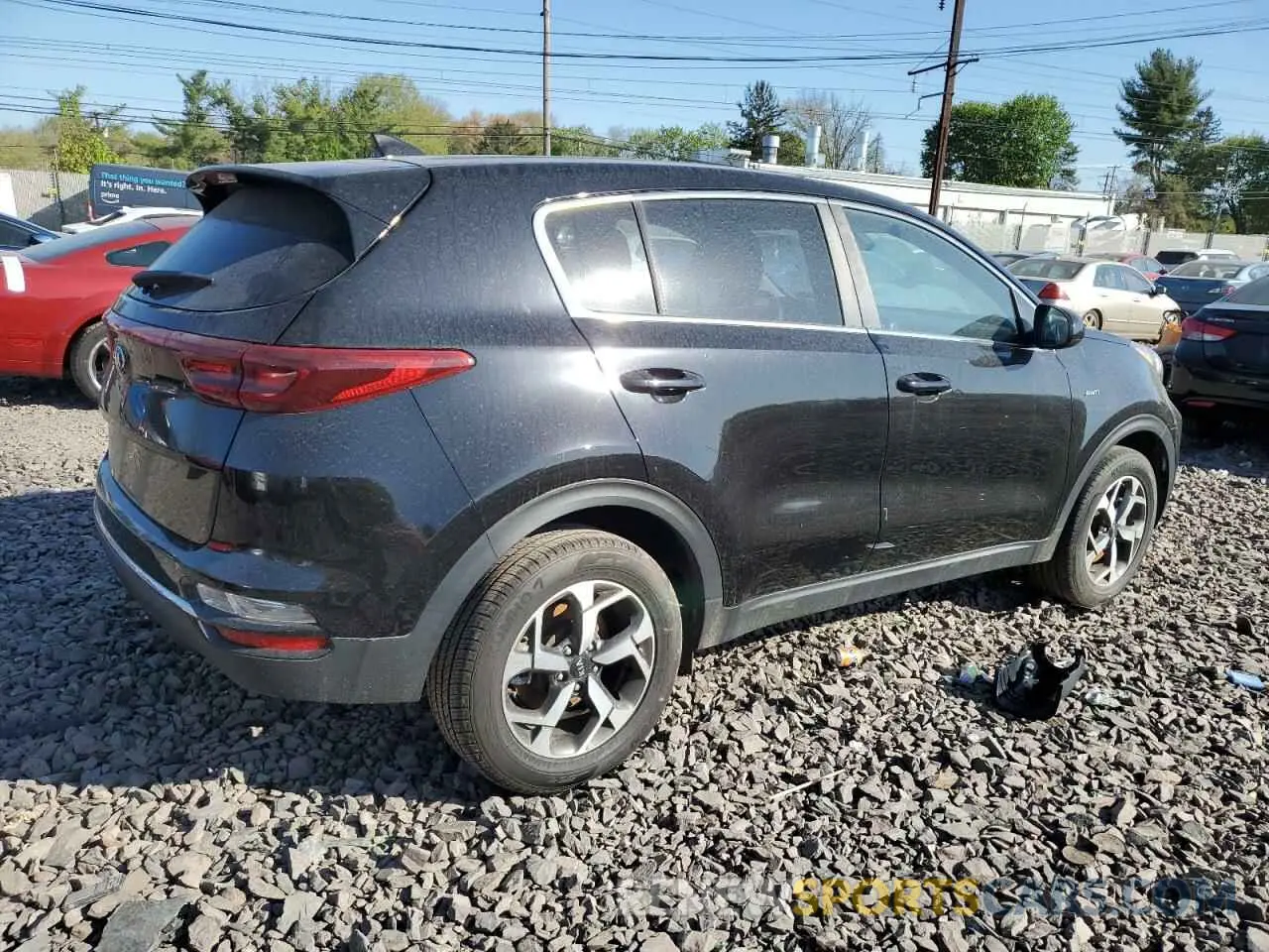 3 fotografías del automóvil dañado KNDPMCACXL7704523 KIA SPORTAGE 2020