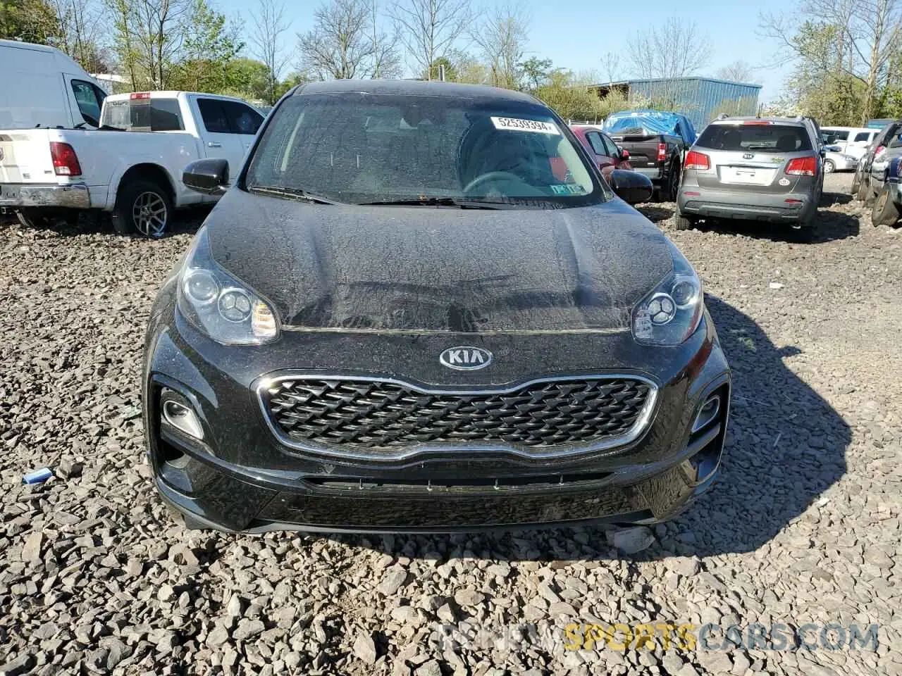 5 fotografías del automóvil dañado KNDPMCACXL7704523 KIA SPORTAGE 2020