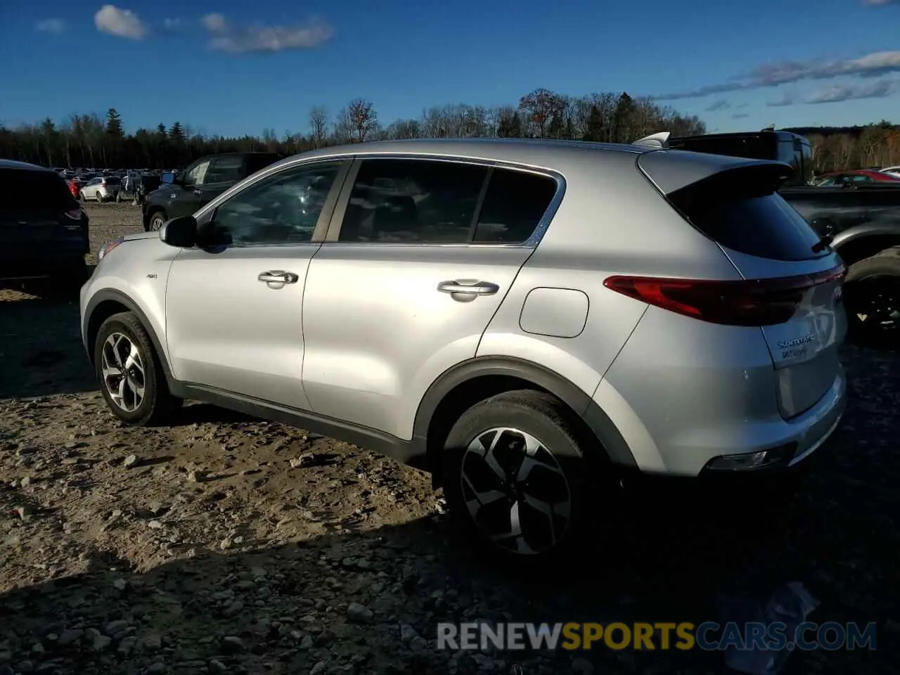 2 fotografías del automóvil dañado KNDPMCACXL7810101 KIA SPORTAGE 2020