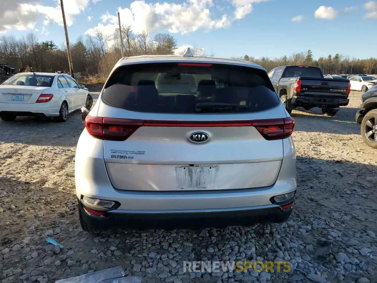 6 fotografías del automóvil dañado KNDPMCACXL7810101 KIA SPORTAGE 2020