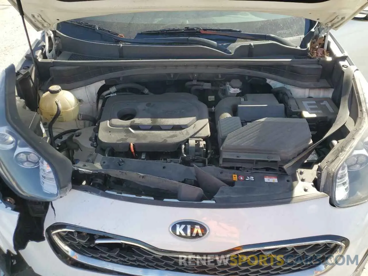 14 fotografías del automóvil dañado KNDPN3AC2L7779956 KIA SPORTAGE 2020