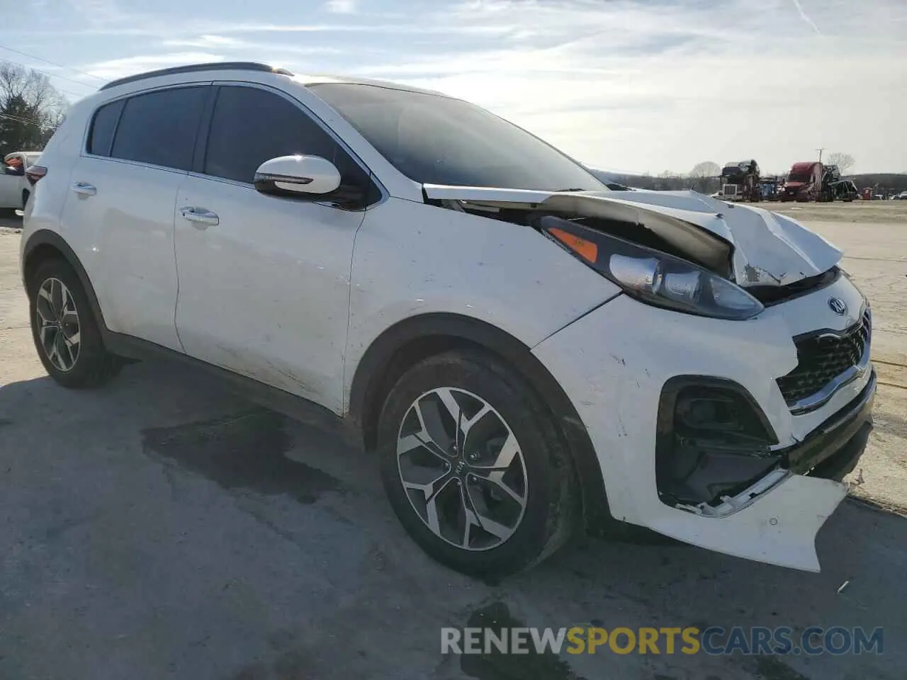 4 fotografías del automóvil dañado KNDPN3AC2L7779956 KIA SPORTAGE 2020