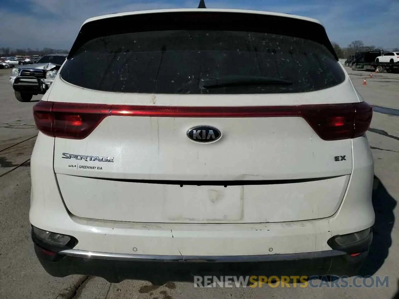 6 fotografías del automóvil dañado KNDPN3AC2L7779956 KIA SPORTAGE 2020