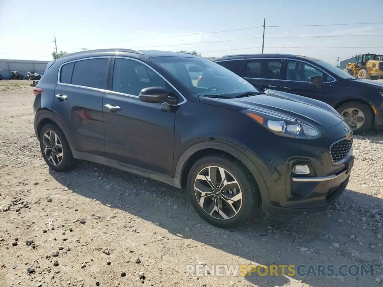 4 fotografías del automóvil dañado KNDPN3AC3L7702030 KIA SPORTAGE 2020