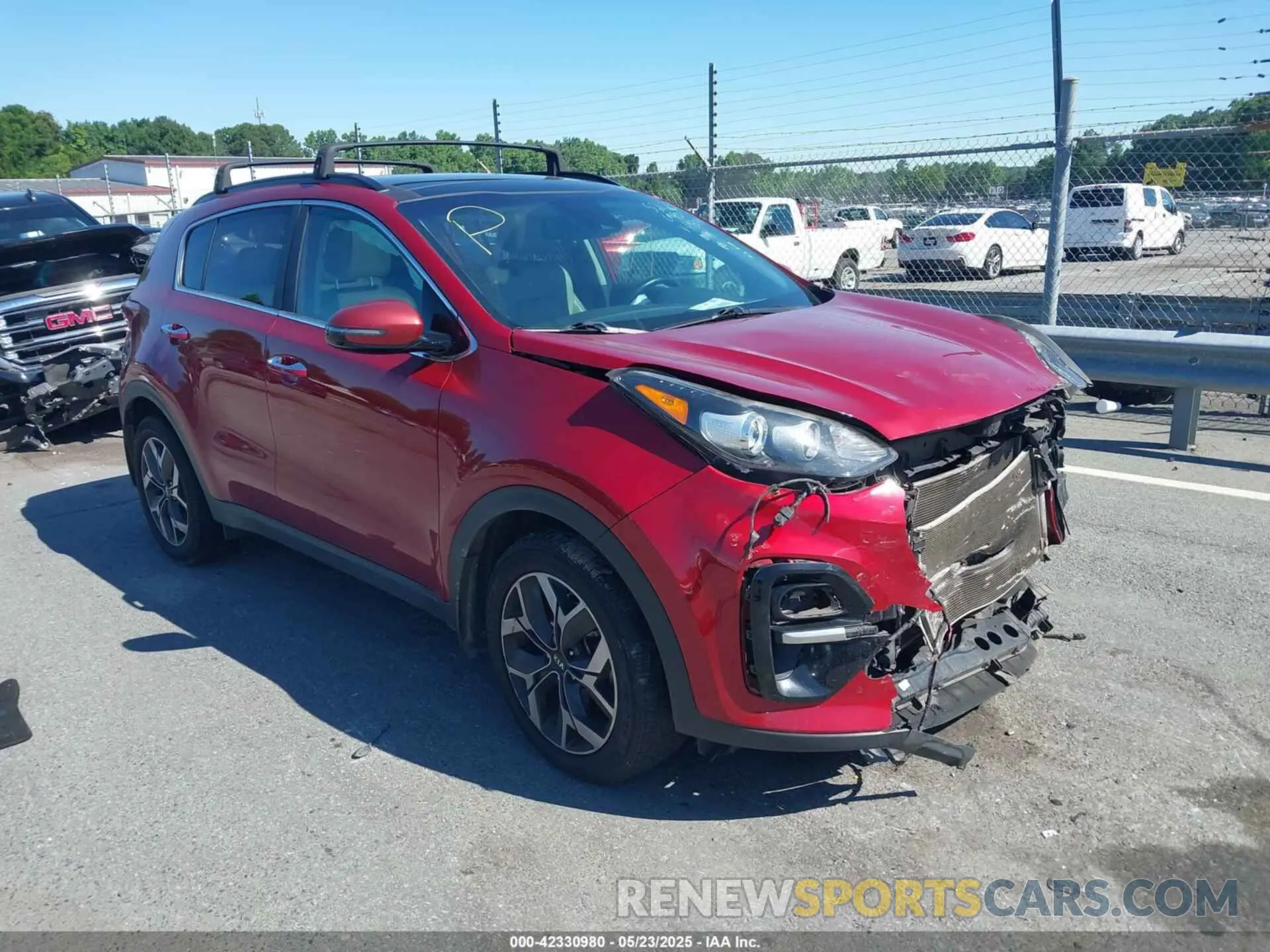 1 fotografías del automóvil dañado KNDPN3AC7L7695034 KIA SPORTAGE 2020