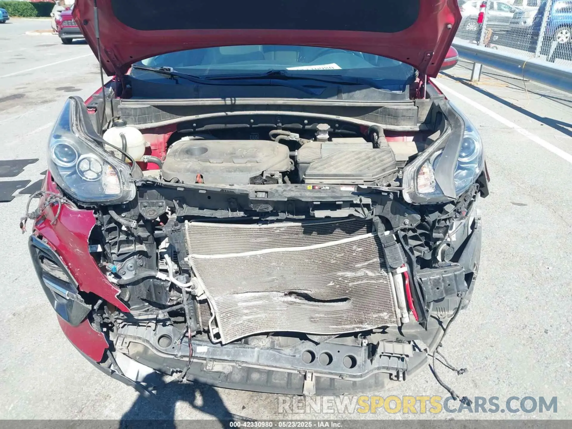 10 fotografías del automóvil dañado KNDPN3AC7L7695034 KIA SPORTAGE 2020